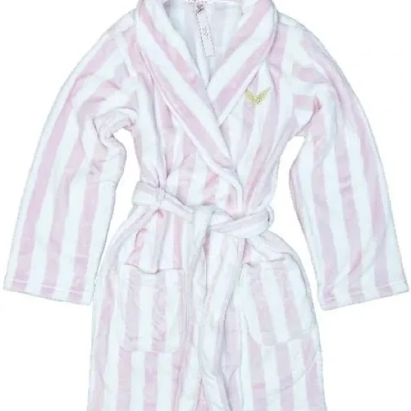Victoria’s Secret Women's Pink Plush Bathrobe - Picture 2 of 2